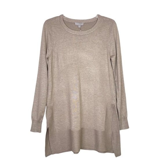Stitch Fix l Evolution By Cyrus Nickie Side Slit Ribbed Pullover Sweater, Small - Picture 5 of 10